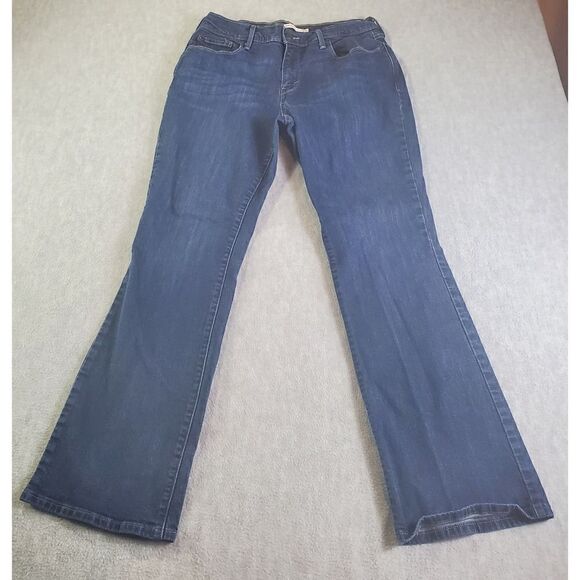 Levi's Denim - Levis 515 Jeans Womens 8 Blue Bootcut Straight Leg Denim